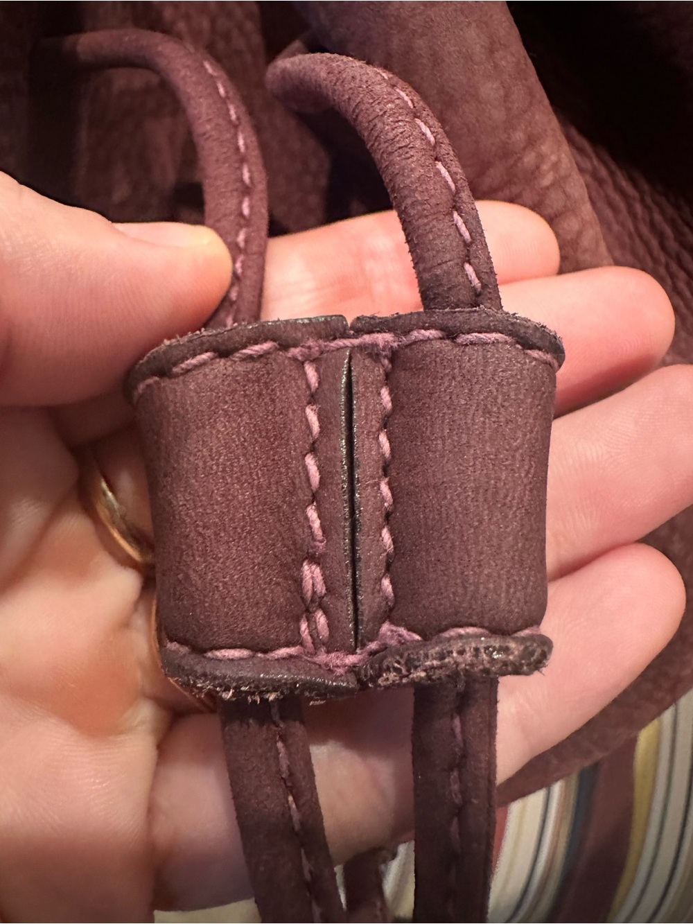 Vintage Coach Sonoma Nubuck Leather Backpack – Made in Italy – Rare color - Picture 8 of 8